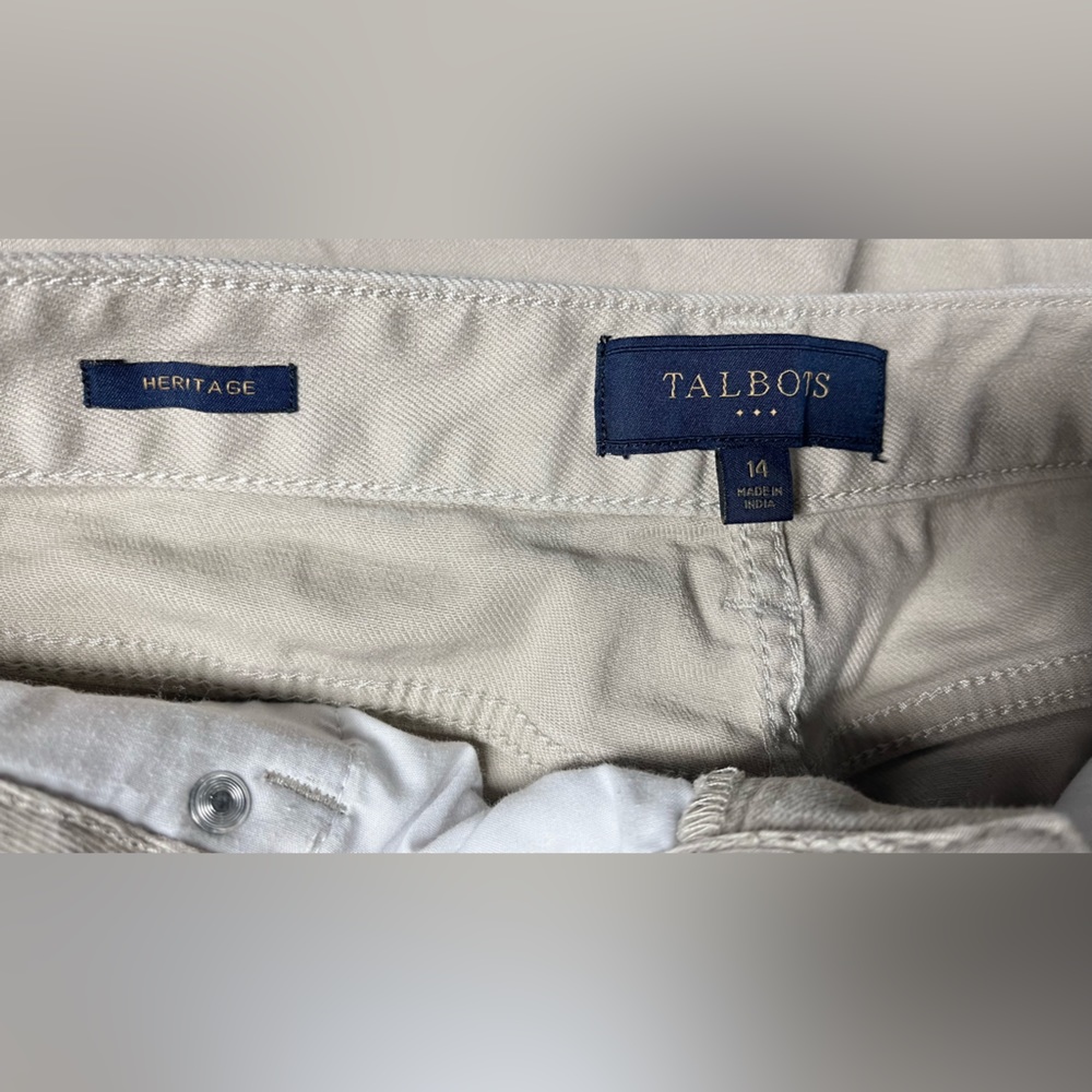 Womens Talbots capri pants size 14 - Picture 2 of 7